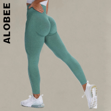 Alobee Women Seamless New Large Size Pants Push Up Legging