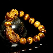 Nature Feng Shui Tiger Eye Beads Bracelets