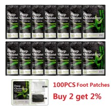 10-50PCS Detox Foot Patches for Stress Relief Deep Sleep Natural Herbal Toxins Cleansing Pad Health Care