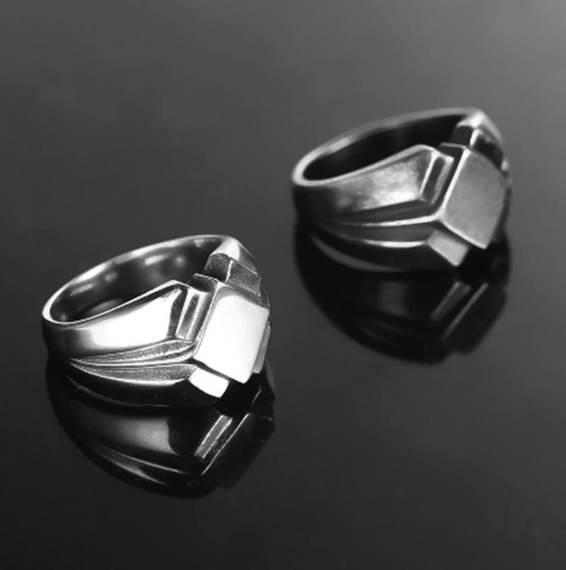 New arrival men’s ring Nordic Ring Vintage Black Scandinavian ring Nordic Jewelry size