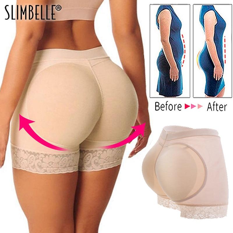 Women’s Seamless Butt Lifter Padded Shapewear Lace Panties Butt Hip Enhancer Shaper Underwear