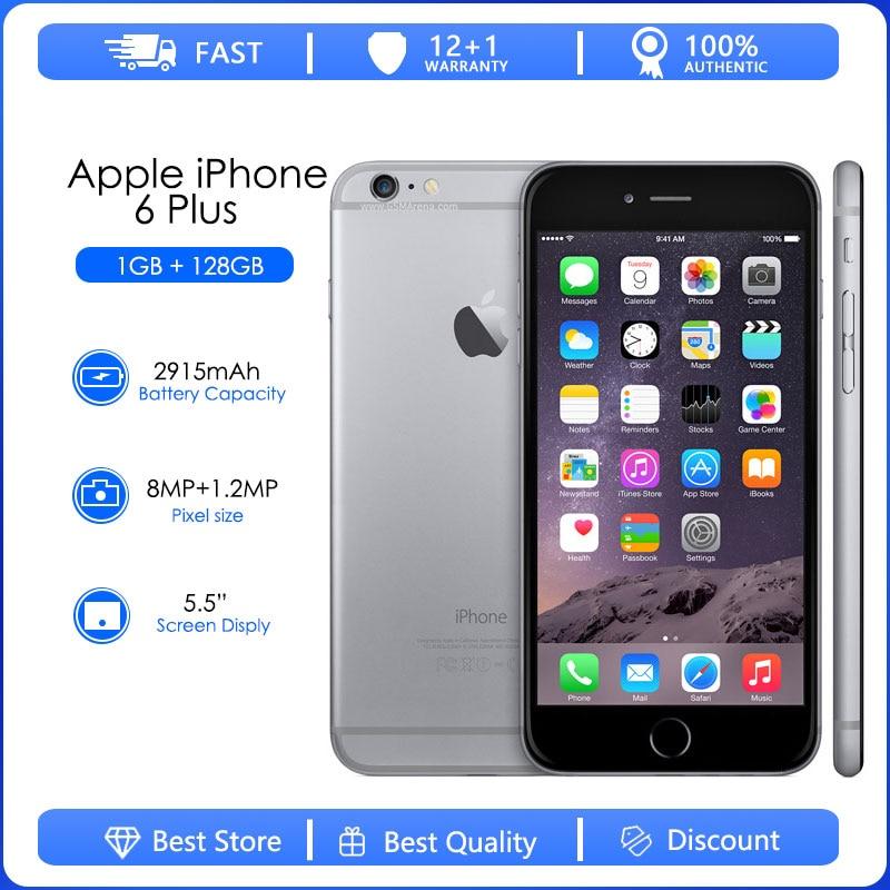 Original Used Apple iPhone 6 Plus Unlock 99% New Mobile Phone 16GB/64GB/128GB ROM 5.5″ Dual-core 8MP 2915mAh 4G LTE Smartphone