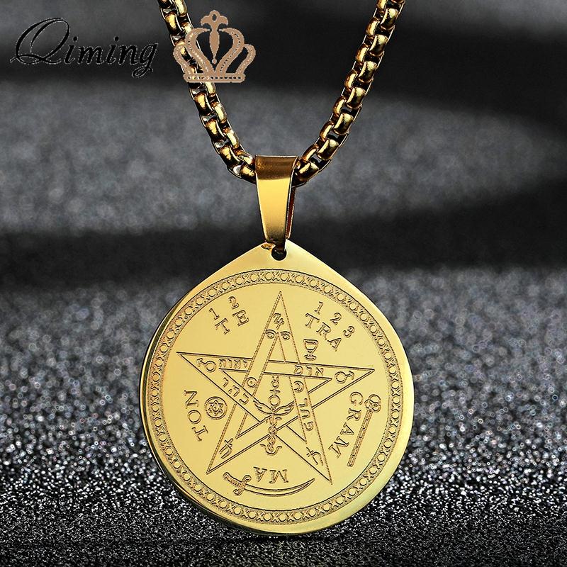 Powerful pentagram talisman Tetragrammaton for Wealth, Protection, Good Luck, and Favor