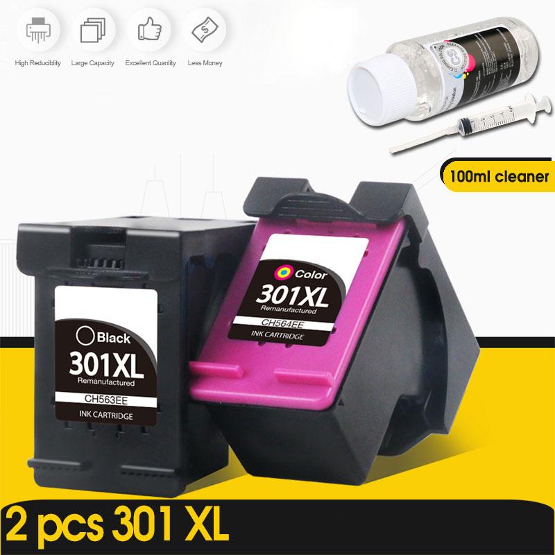 ALIZEO 301 XL Remanufactured For HP 301 301XL Ink Cartridge For HP301 Envy 5530 Deskjet 2050 2540 2510 1000 1050 Printer