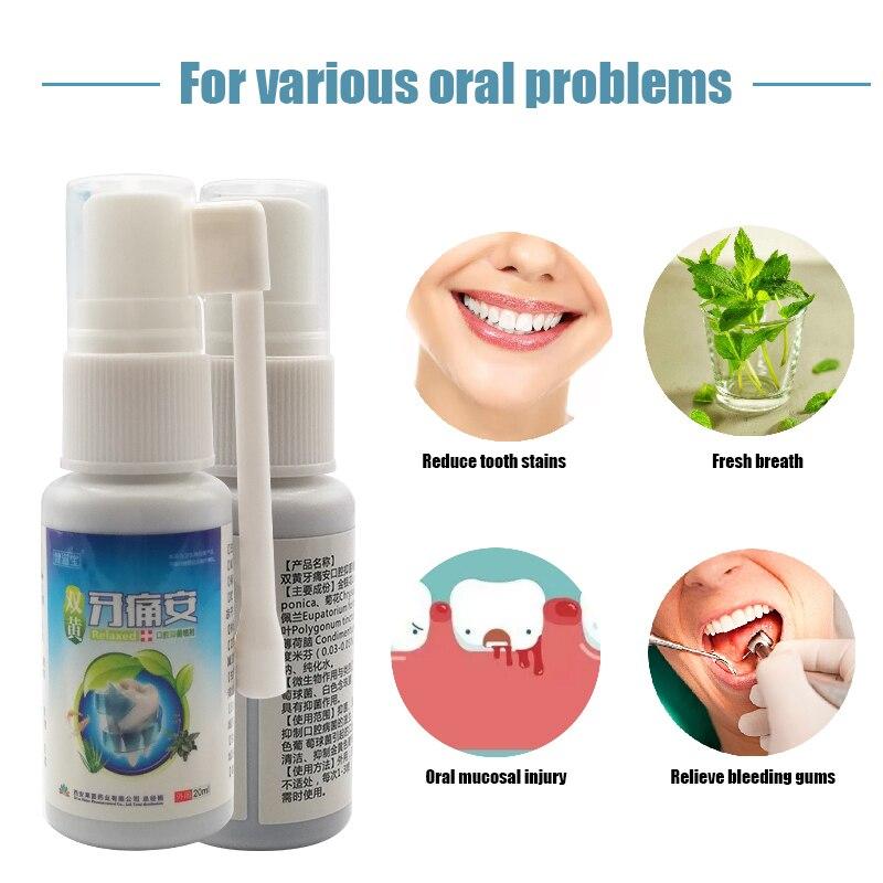 Toothache Spray Remove Periodontitis Relief Teeth Worms Cavities Pain Oral Tooth Dental Cleaning Tooth Care Spray