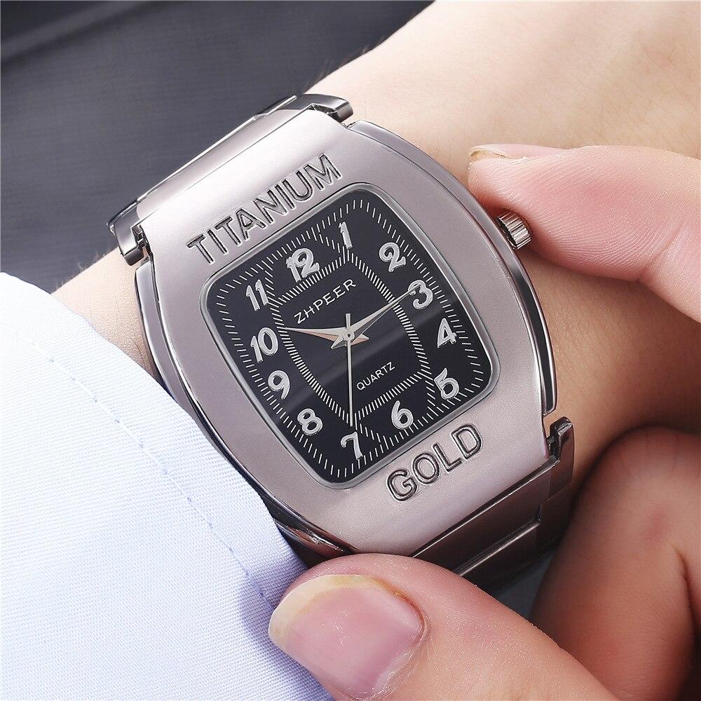 Men’s Large Dial Barrel Square Business Casual Luxury Quartz Wrist Watch Men Lovers Watches Clocks Gift Zegarek Damski часы 2020